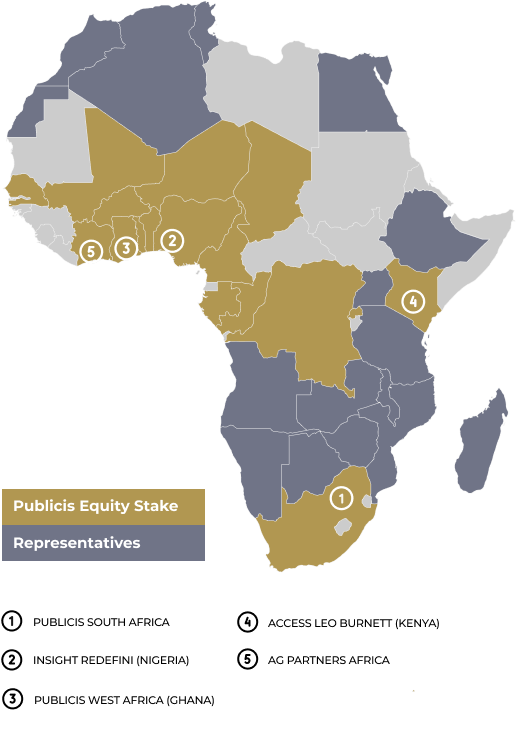 African Network - Amend Map of African network